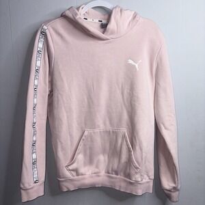 Puma Hoodie Pullover Women Color Pink Size XL
